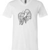 Men's Short Sleeve V-Neck T-Shirt Thumbnail