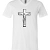 Men's Short Sleeve V-Neck T-Shirt Thumbnail