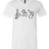 Men's Short Sleeve V-Neck T-Shirt Thumbnail