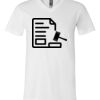 Men's Short Sleeve V-Neck T-Shirt Thumbnail