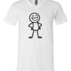 Men's Short Sleeve V-Neck T-Shirt Thumbnail