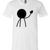 Men's Short Sleeve V-Neck T-Shirt Thumbnail