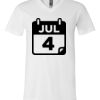 Men's Short Sleeve V-Neck T-Shirt Thumbnail
