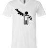 Men's Short Sleeve V-Neck T-Shirt Thumbnail