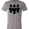 Mens Tri-Blend Crew Neck Thumbnail