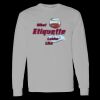 Heavy Cotton Long Sleeve T-Shirt Thumbnail